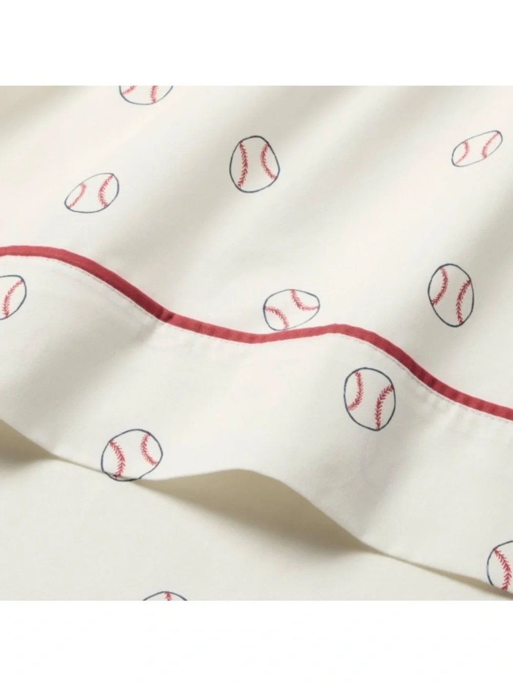 TWIN Baseball Kids' Cotton Sheet Set - Pillowfort
